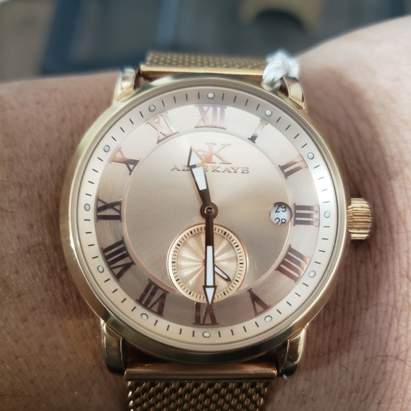 RoseGold Men's Watch